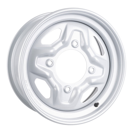 Whites ATV/UTV Steel Rim 14x6 Polaris Front 4/156 +40.2 - Silver