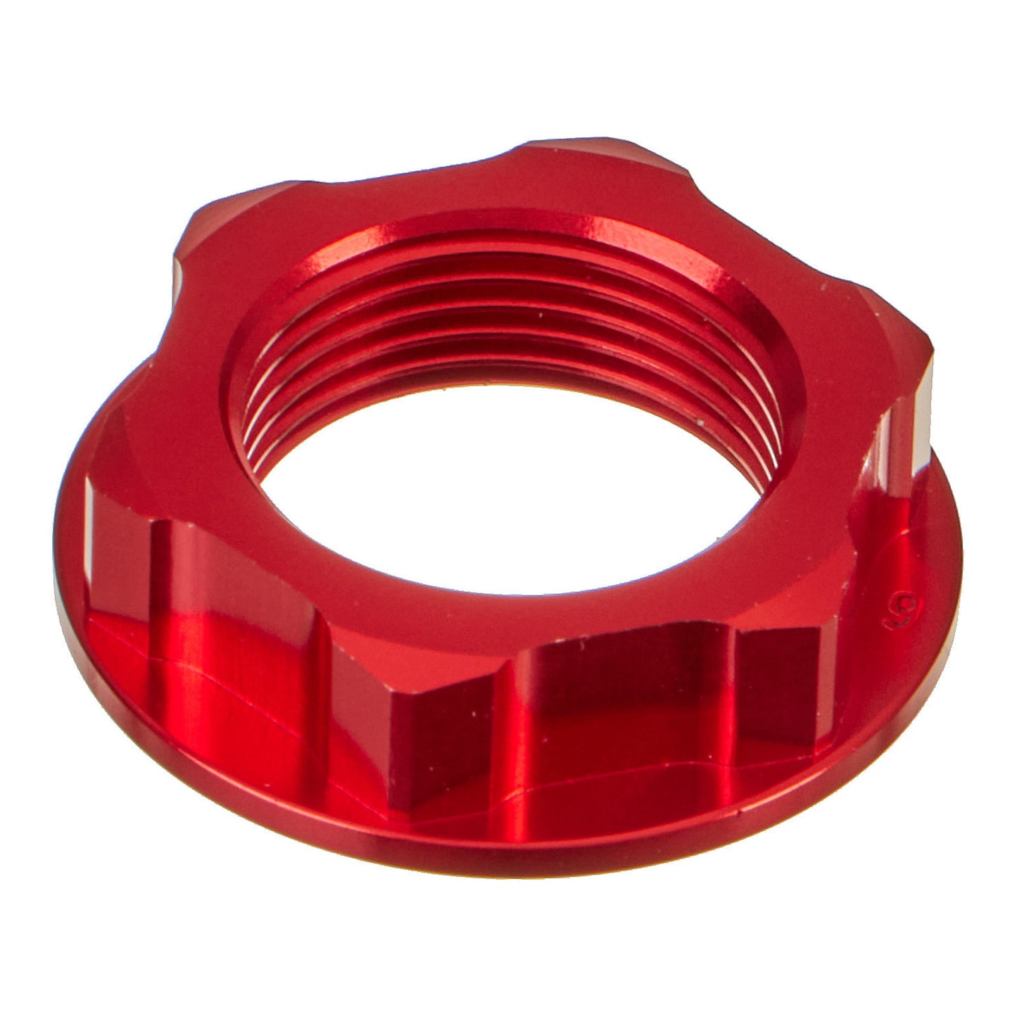 Zeta Stem Nut M24x32 P1.5 H10 - Red