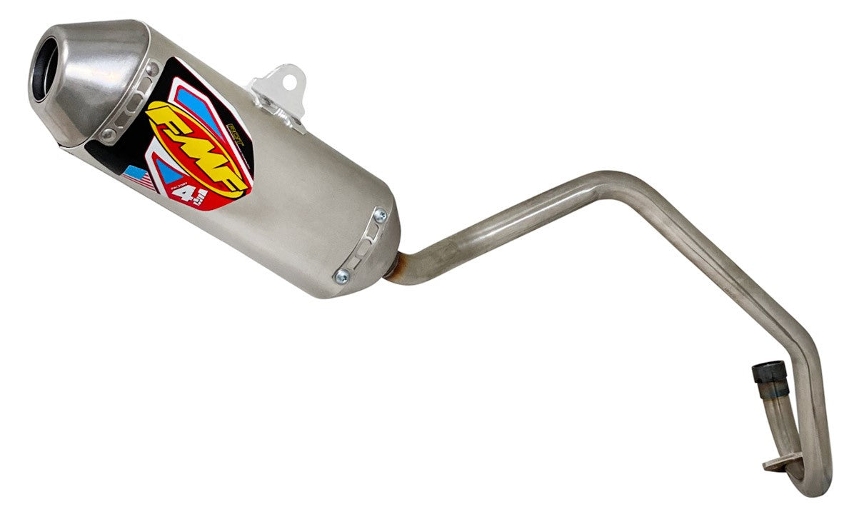 KAW KLX110/L'02-25/SUZ DRZ110'03-05 S/S ALUM MINI FACT-4.1 MFLR W/SS HDR
042380