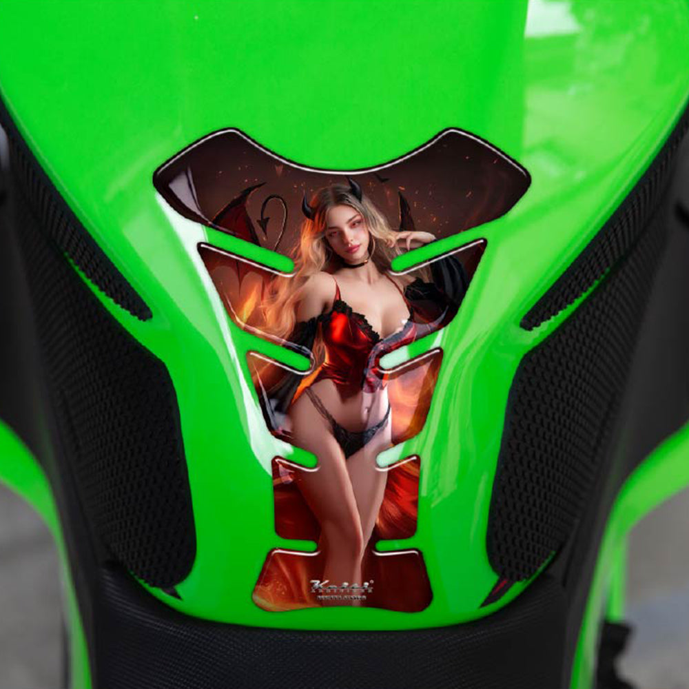 KEITI TANK PAD SHE DEVIL IN RED KT8820 - 3