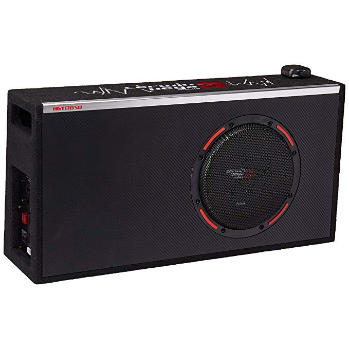 CERWIN VEGA 10" SLIM BOX SUBWOOFER AND AMPLIFIER ACTIVE 400W