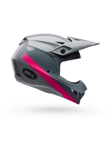 Bell MX-10 MIPS Helmet - Aviator Grey/Pink
