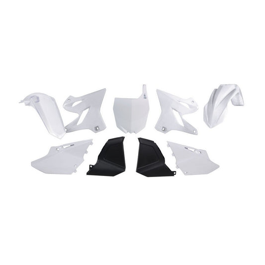 PLASTICS KIT RTECH 6 PIECE WHITE YAMAHA YZ125 02-21 YZ125X 02-21 YZ250 02-21 YZ250X 02-21