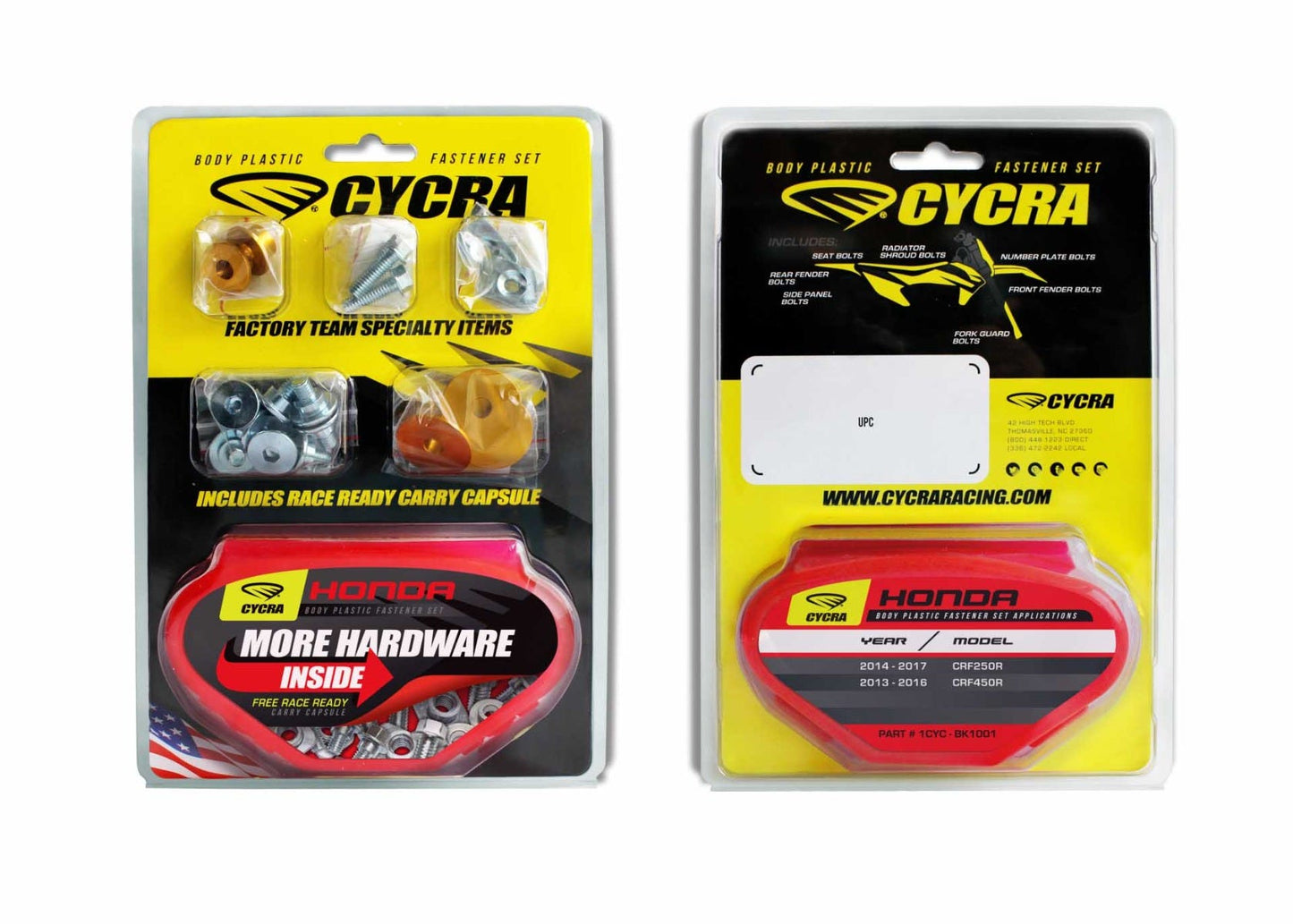 CYCRA bolt kit Honda 13-15 CRF450R 14-15 CRF250R