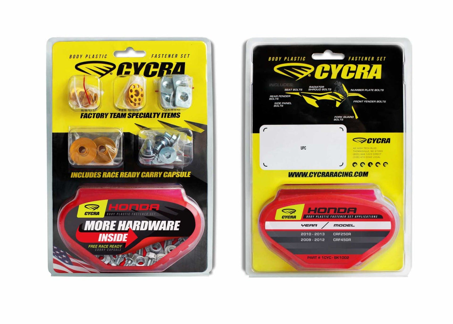 CYCRA bolt kit Honda 09-12 CRF450R 10-13 CRF250R