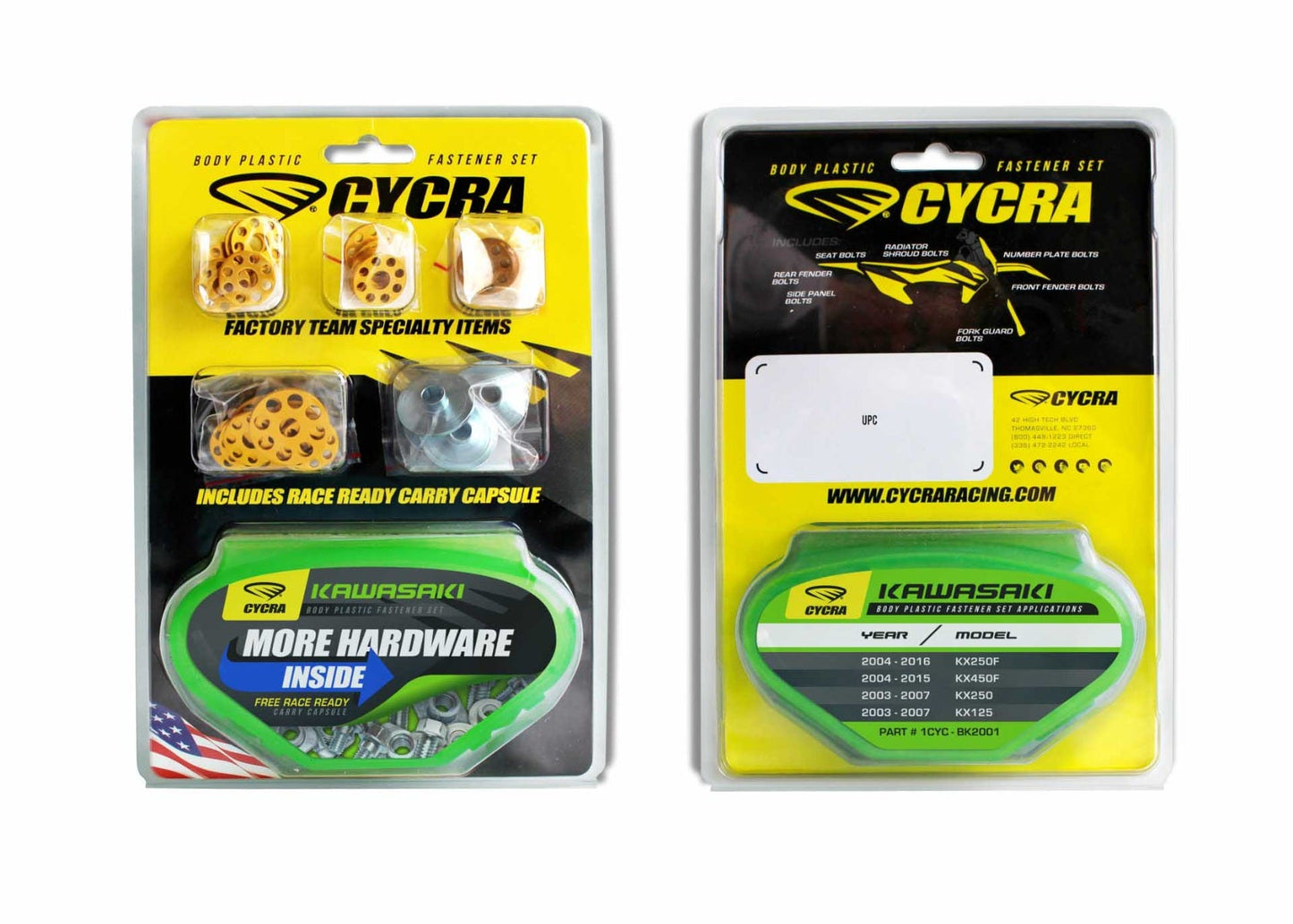 CYCbolt kit 03-07 KX125 03-07KX250 04-15 KX450F 04-16KX250F