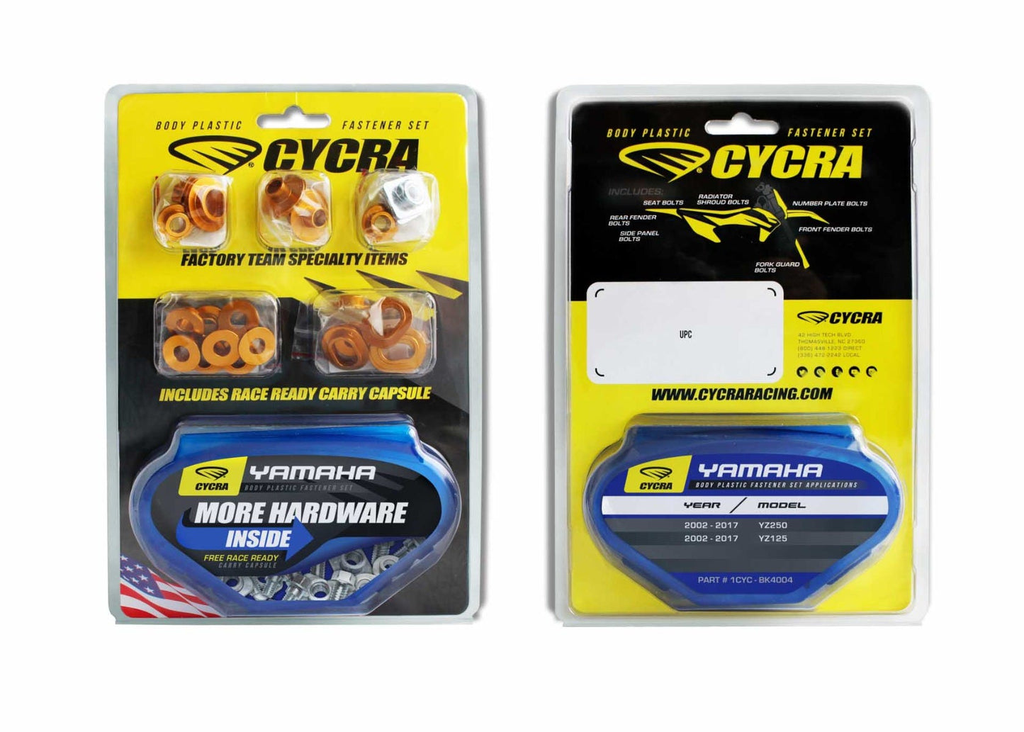 CYCRA bolt kit Yamaha 02-17 YZ125/250