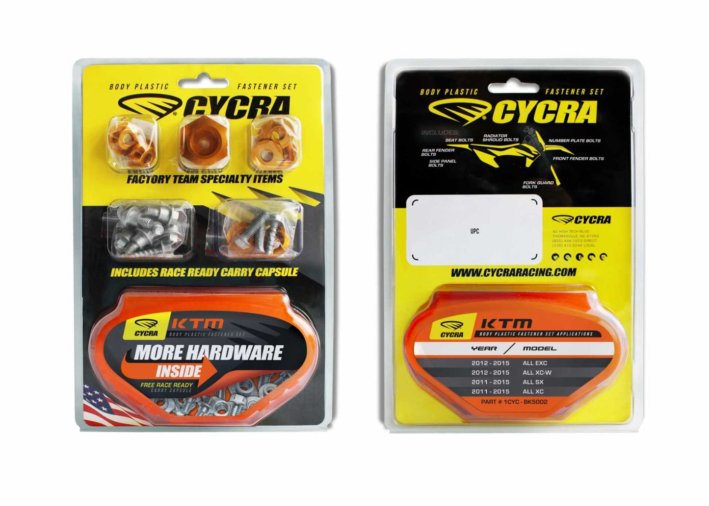 CYCRA bolt kit KTM 11-15 SX/SXF 12-15 EXC