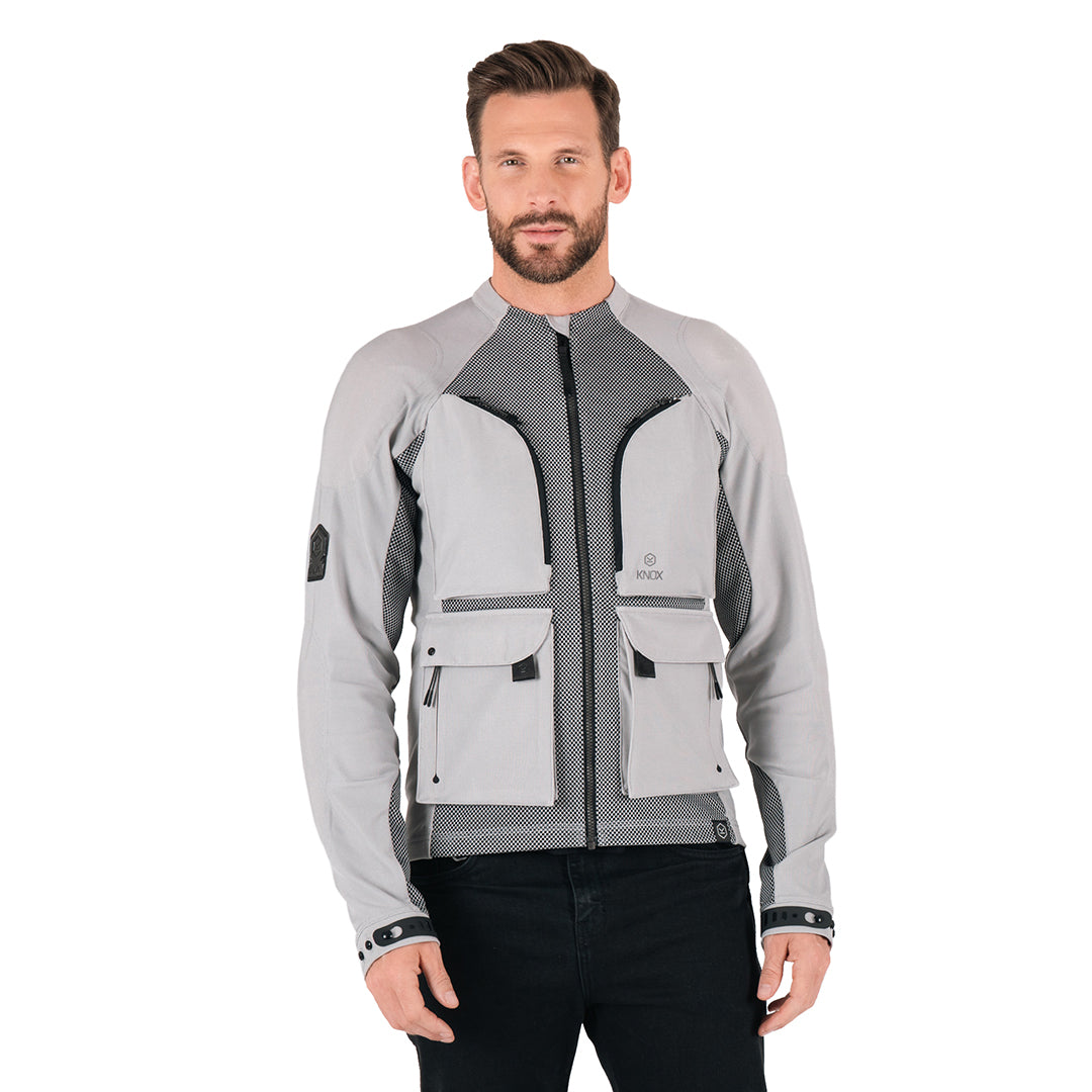 KNOX Tor Armoured Shirt Mens - Grey