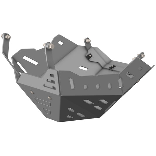 BASH PLATE CROSSPRO 4MM ALUMINIUM BLACK HONDA XL750V TRANSALP 23-ON