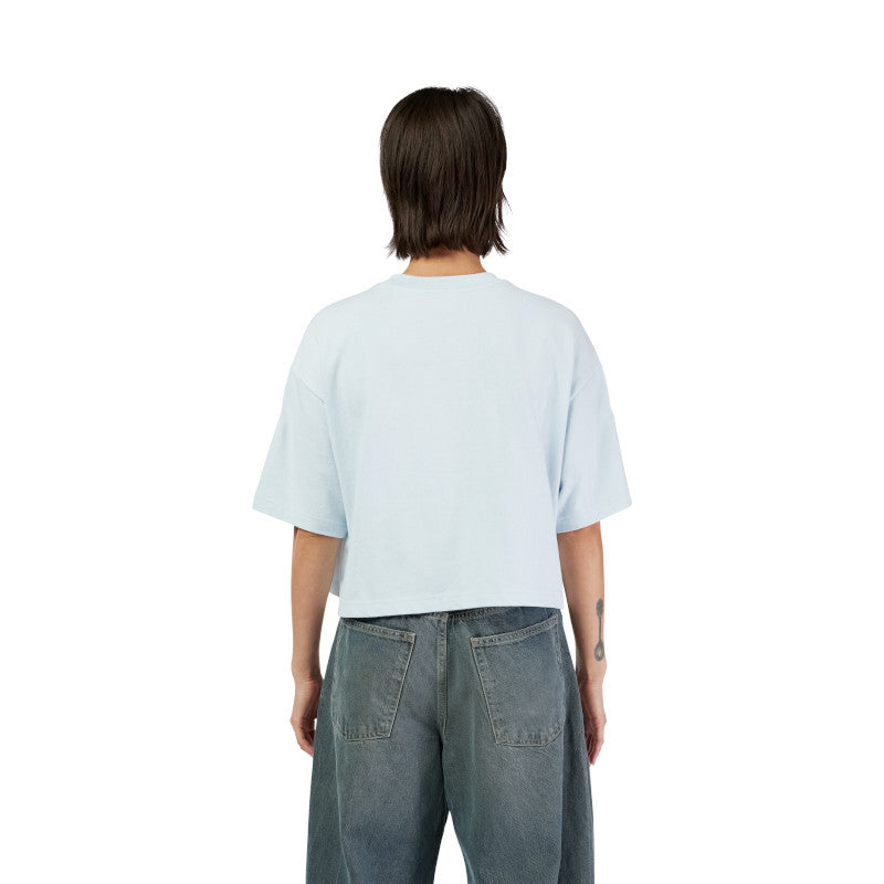 Fox Womens Wordmark Os Crop Tee