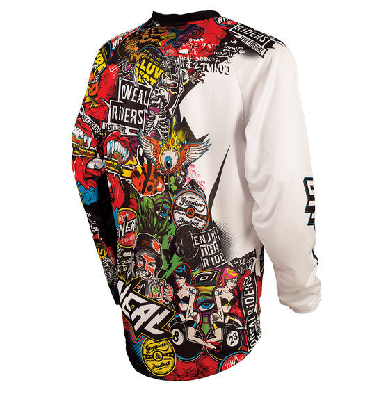O'Neal Mayhem Crank Jersey - Black/Multi