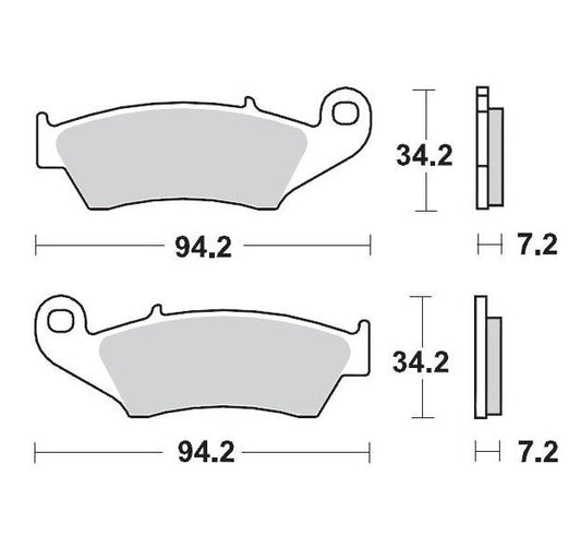 BRAKE PADS FRONT MOTO MASTER RACING GP APRILIA BETA GAS GAS HONDA YAMAHA SUZUKI KAWASAKI