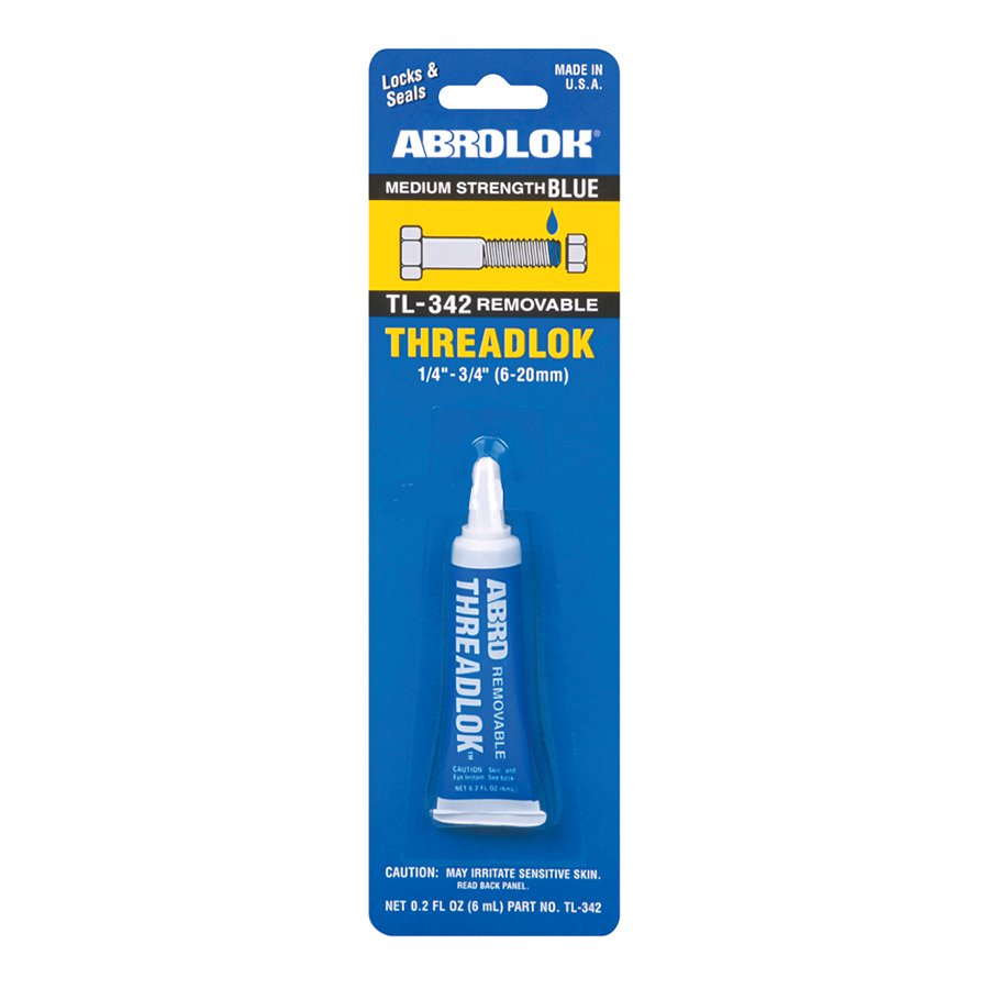 THREAD LOK REMOVEABLE MEDIUM ABRO 6MLS