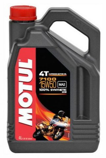 Motul 7100 4T 15W50 Fully Synthetic Oil 4L