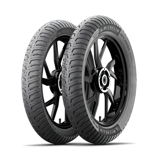 Michelin City Extra Tyre on rims