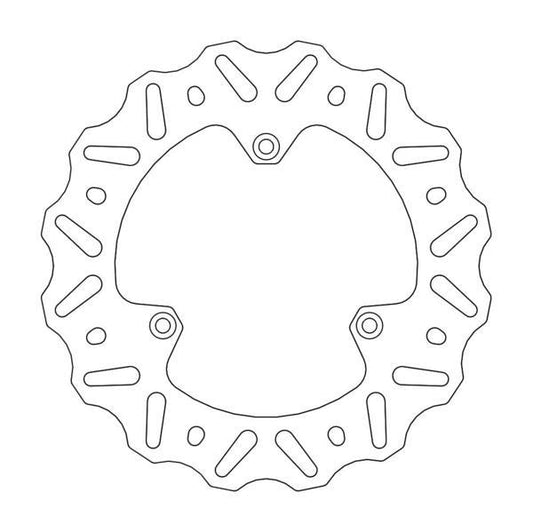 BRAKE DISC FRONT MOTO MASTER NITRO 198MM GAS GAS MC65 21-ON HUSQVARNA TC65 17-ON KTM 65SX 00-ON