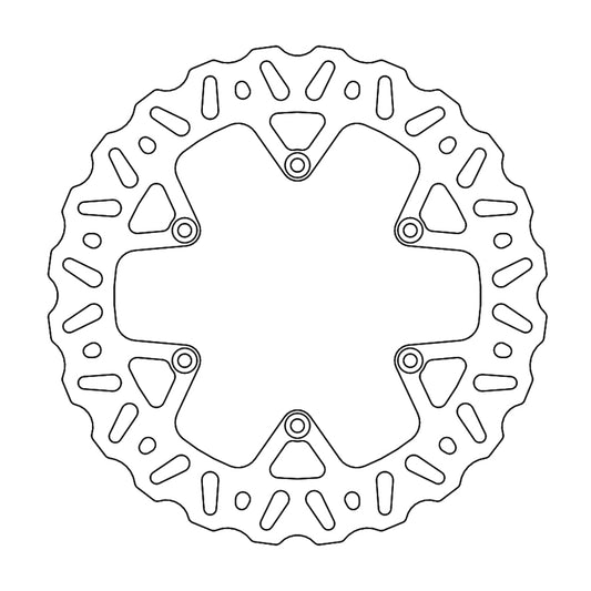 BRAKE DISC REAR MOTO MASTER NITRO 240MM BETA