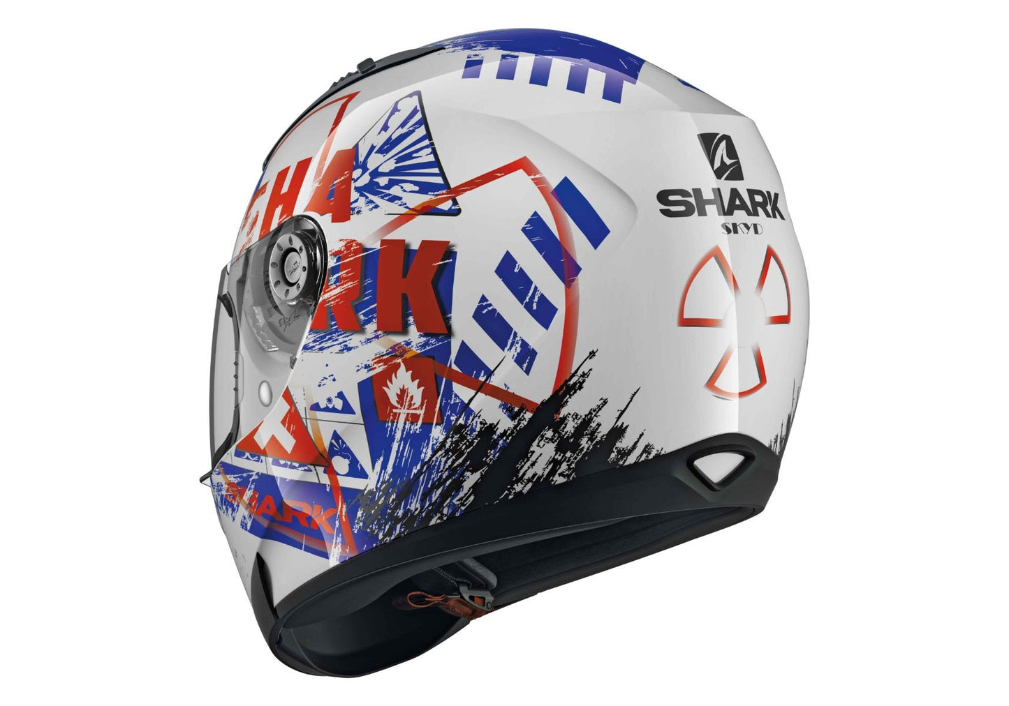 SHARK RIDILL SKYD WH/BL/RD XS