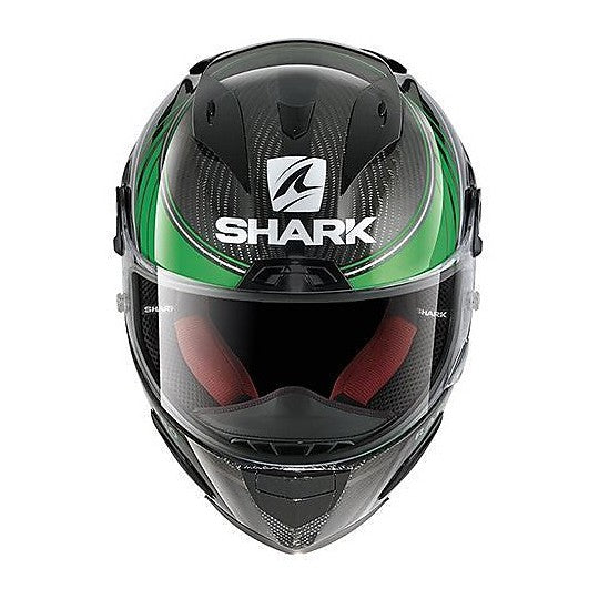Shark Race-R Pro Carbon-Schwarz-Grün Kolov XS