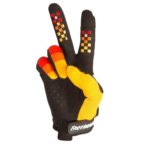 FastHouse Youth Pacer Glove - Black/Yellow