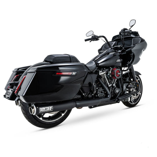 Vance & Hines Supersport Slip-On Mufflers Black M8 Touring