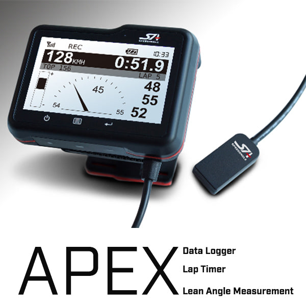 SPEEDANGLE Data Logger & Lap Timer with Lean Angle from Moto1