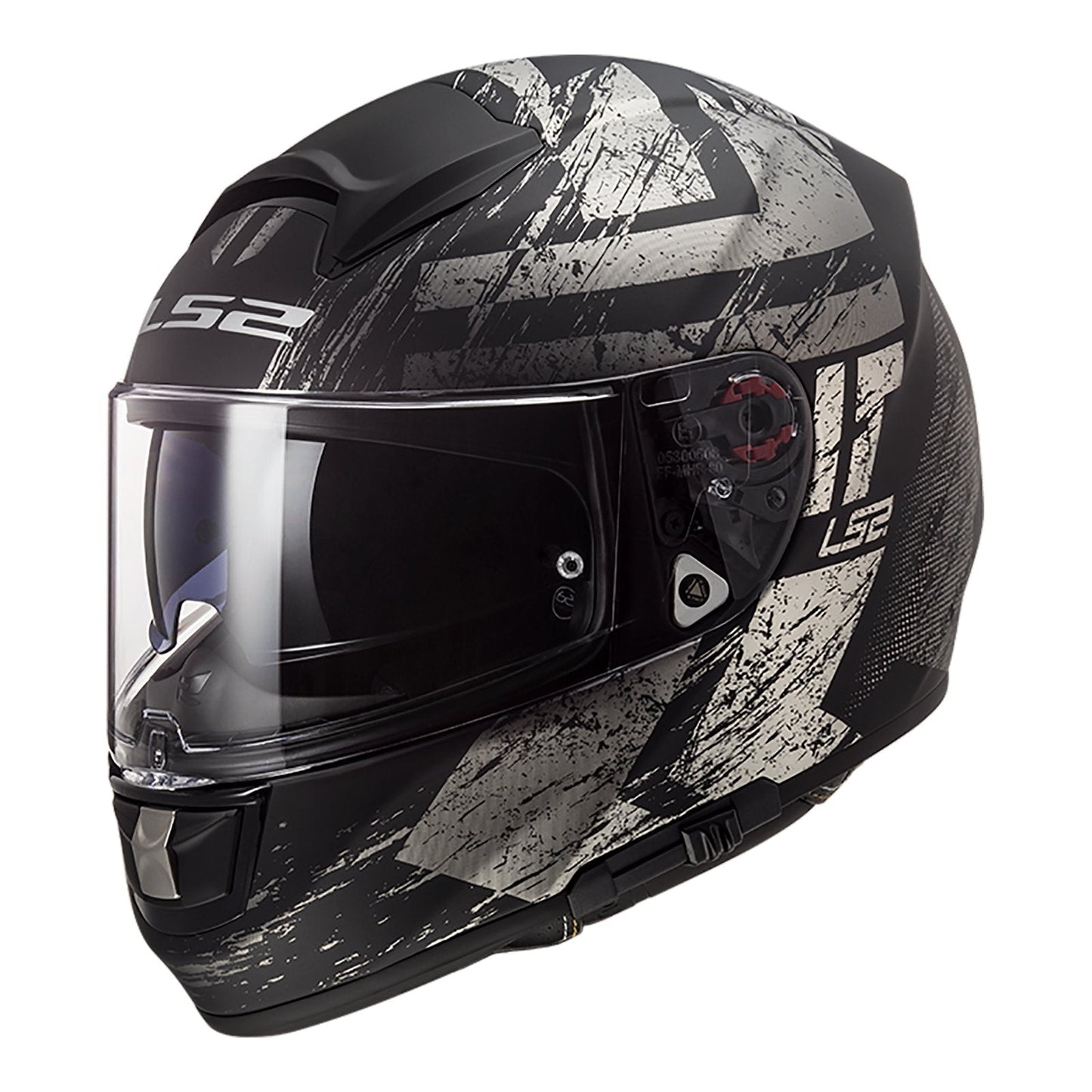 LS2 FF397 VECTOR EVO HELMET - HUNTER MATTE BLACK / TITANIUM