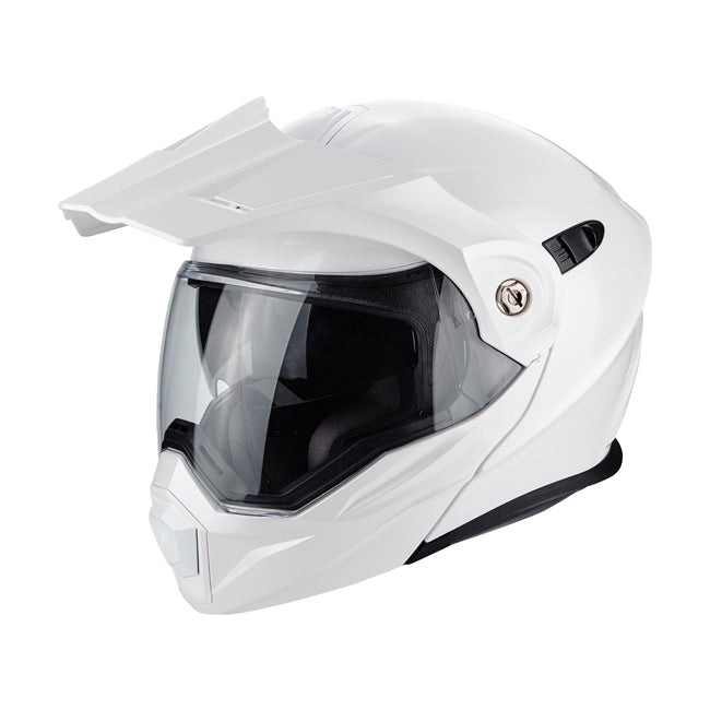 SCORPION ADX-1 White Flip Up Adventure Helmet