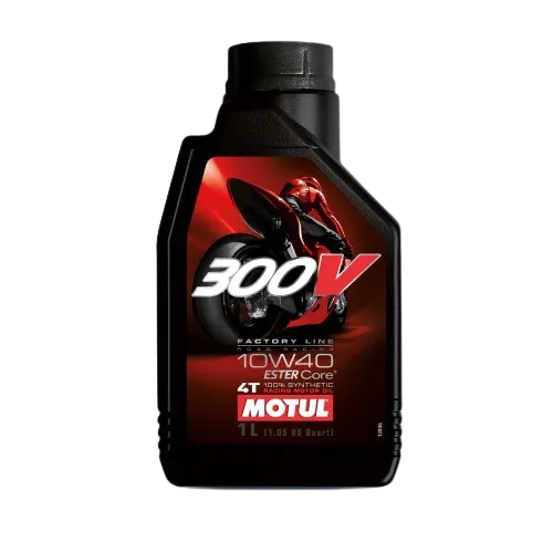 Motul 300V 4T Factory Line 10W40 Fully Synthetic Oil 1L