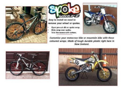 Moto Spoke Wraps