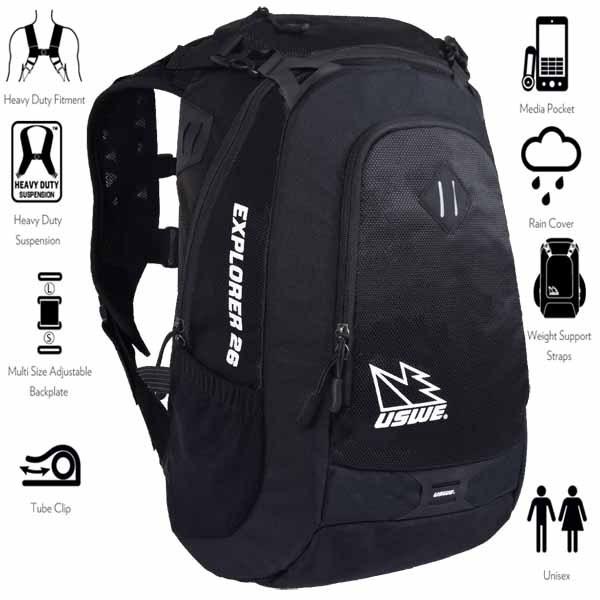 USWE EXPLORER 26 BLACK, 26L