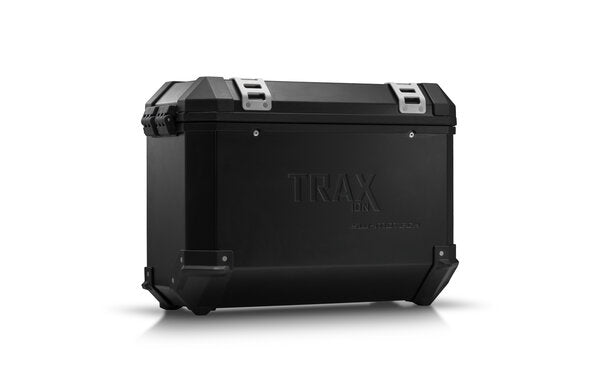 SW MOTECH SIDE BOX TRAX ION BLACK 37L LEFT