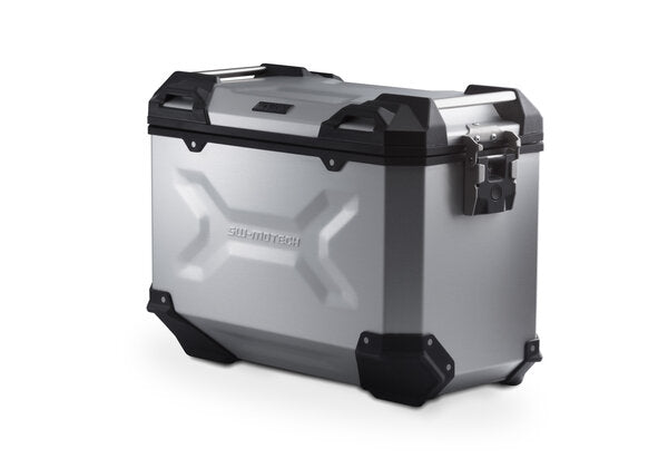 SW MOTECH TRAX ADVENTURE SIDE CASE RIGHT ALUMINUM 45L SILVER