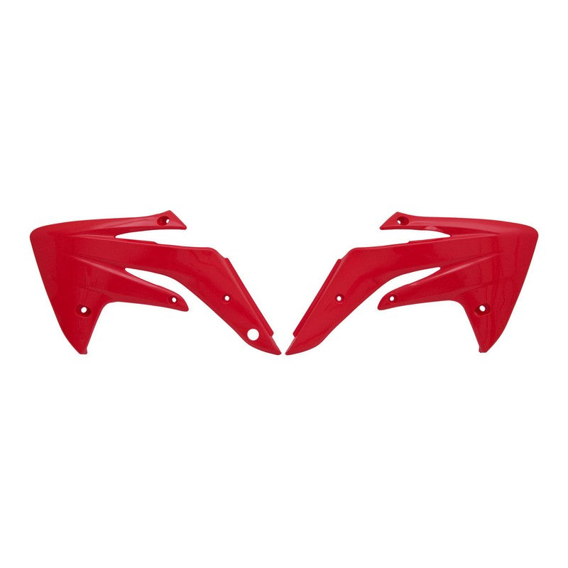 RADIATOR SHROUDS RTECH RED HONDA CRF150R 07-ON