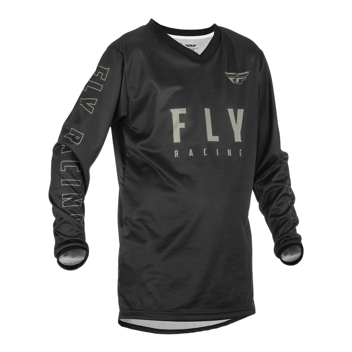 FLY 2022 F-16 YOUTH JERSEY - BLACK / GREY