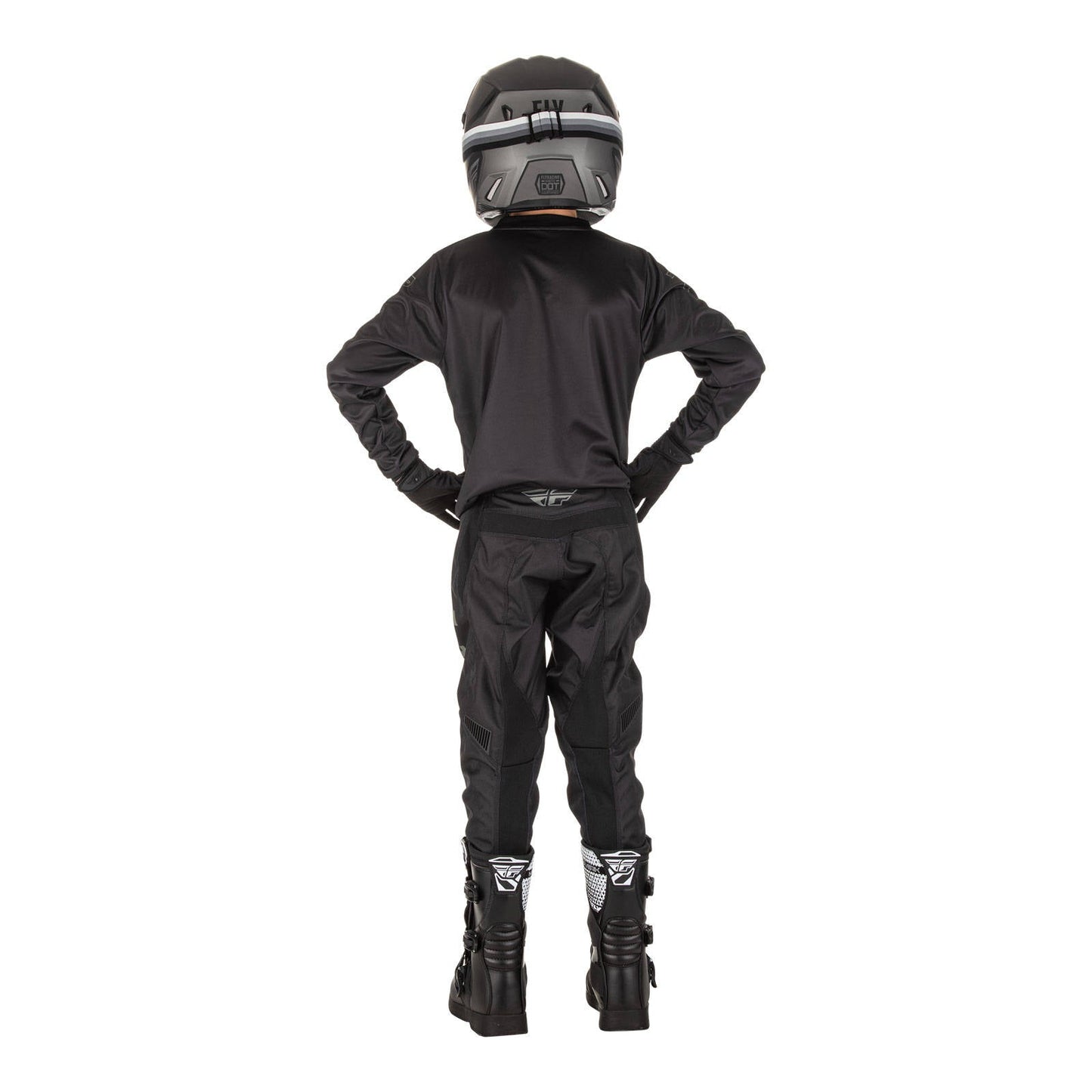 FLY 2022 F-16 YOUTH JERSEY - BLACK / GREY