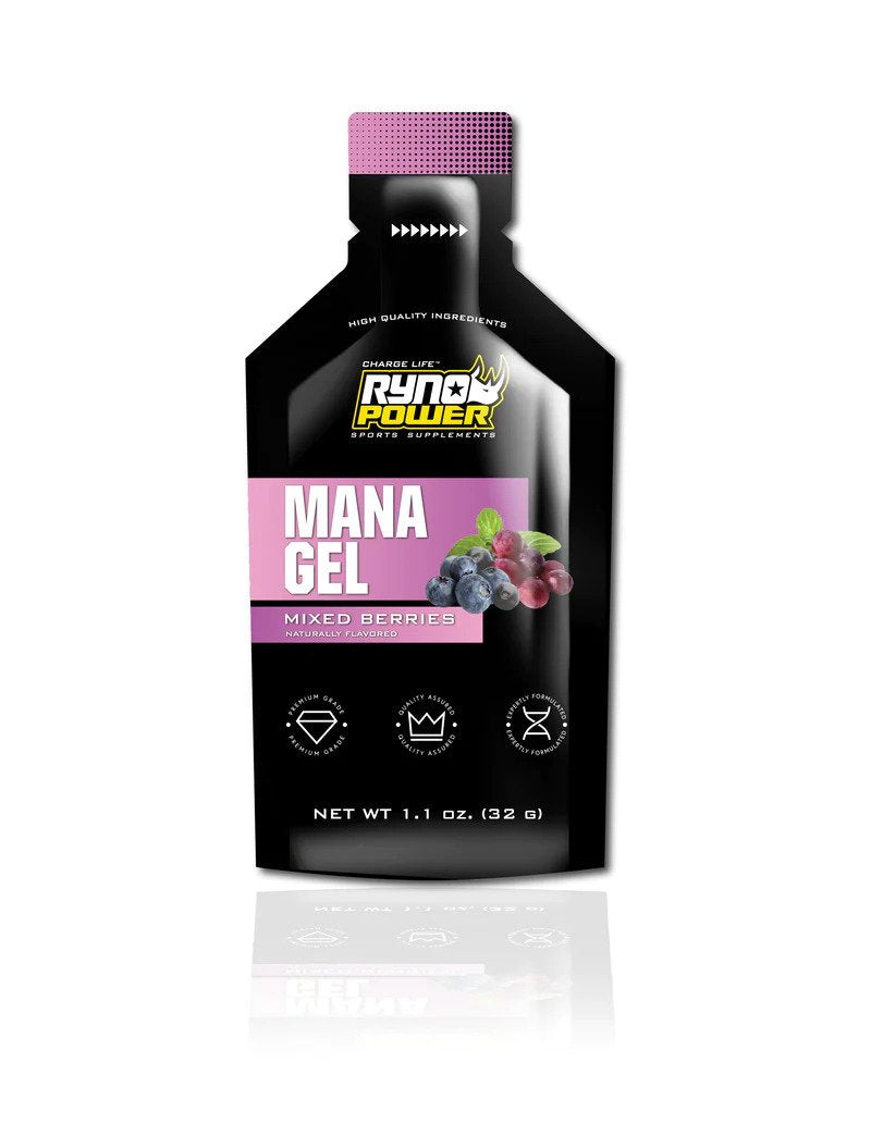 Mana Performance Gel Ryno 100 Pack Mixed Berries