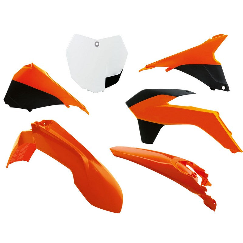 PLASTICS KIT RTECH 6 PIECE OEM COLOURS KTM SX SX-F