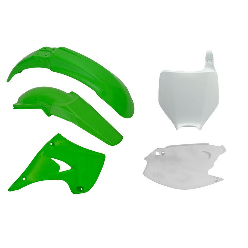 PLASTICS KIT RTECH 5 PIECE OEM COLOURS KAWASAKI KX125 250 03-10