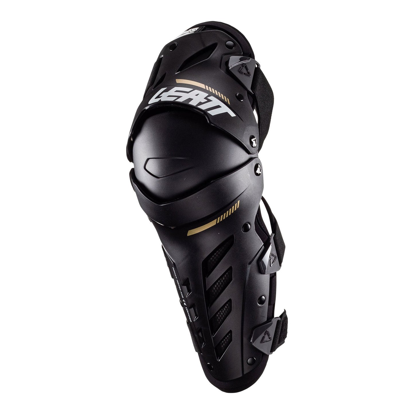 LEATT 2022 DUAL AXIS KNEE & SHIN GUARD - BLACK