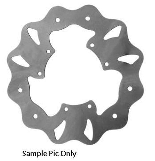 FRONT DISC ROTOR WAVE PSYCHIC KX125 88-02 KX250 87-02 KX500 87-00 KDX250 1991 KLX300 KLX650R 96-08
