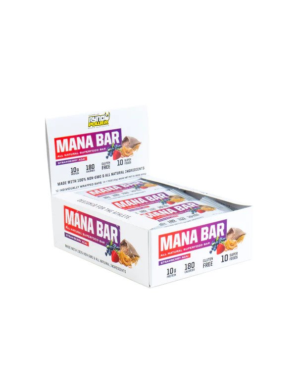 Protein Bar Ryno Power Strawberry Acai 12