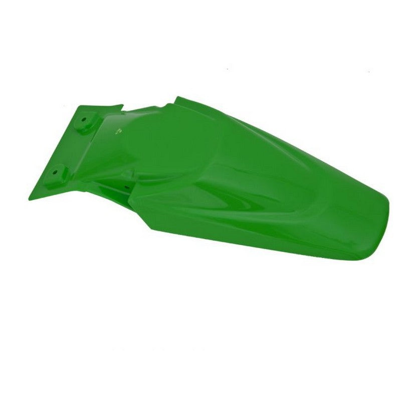 REAR FENDER RTECH GREEN KAWASAKI KLX110 02-09 KX65 01-ON SUZUKI DRZ110 03-06 RM65 03-06