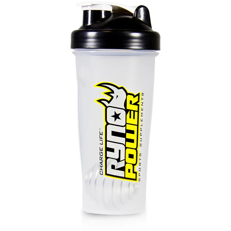 Clear Shaker Bottle Ryno Power