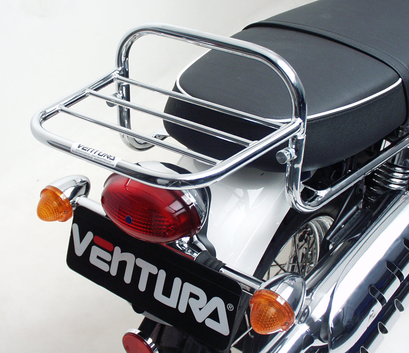 Ventura Luggage for Triumph Scrambler 900 (Black Finish) (06-16)
