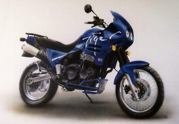 Ventura Luggage for Triumph Tiger 900 P,R,S,T,V,W (93-98)