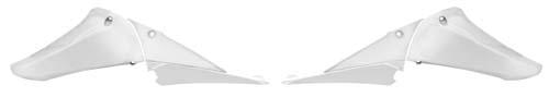 RADIATOR SHROUDS UFO UPPER WHITE YAMAHA YZ450F 10-13