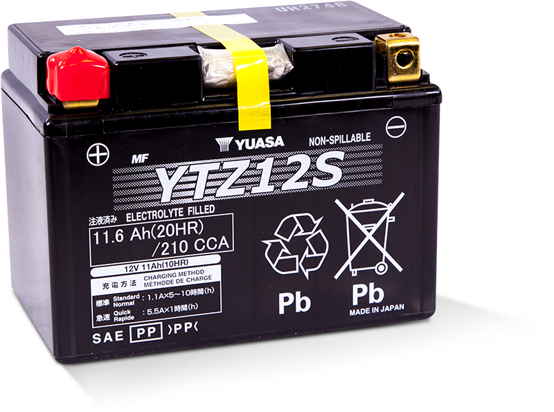 Yuasa YTZ12S Battery Japanese Factory Sealed