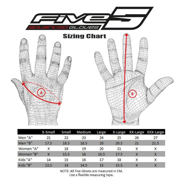 FIVE MXF4 Gloves Black